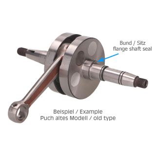 OEM standard kuullaager tihendiga 6203 NR 17x40x12 mm Puch Maxi, Maxi P1