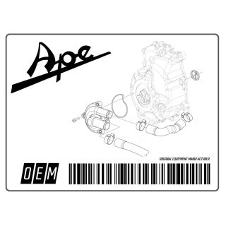 Piaggio Ape simmerlingid 34-62-6/7 APE TM