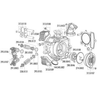 Polini nukkvõlli laager 25x42x9